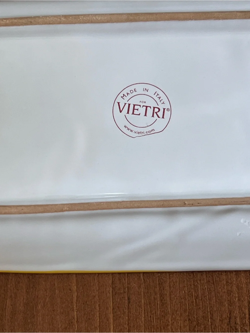 Vietri Italy Ceramic Serving Tray Raffaellesco Dragon @11”x 5”